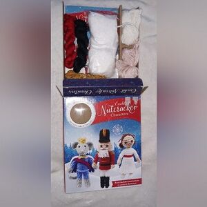 Nutcracker Crochet Book Patterns and Supplies to Make Nutcracker Character New